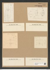 Diatomeae indet. (de-Toni-Nr.: Species 3537 ?) Zeichnungen Sammlung Grunow Nr. 7025 (NHMW-BOT-W0375945)